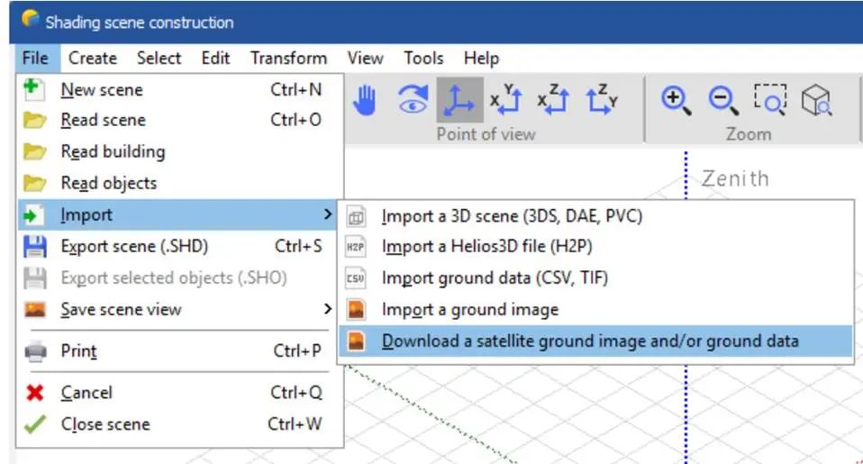 PVsyst8.0操作：地形圖導入