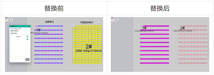 從1到N，按單元復(fù)制匯流、路徑和電纜敷設(shè)