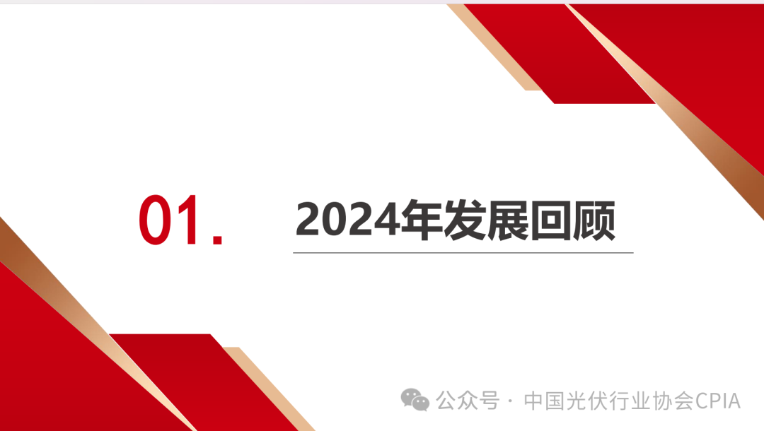 王勃華: 2024年光伏行業(yè)發(fā)展回顧與2025年形勢(shì)展望
