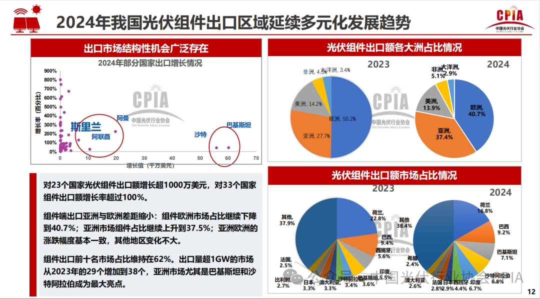 王勃華: 2024年光伏行業(yè)發(fā)展回顧與2025年形勢(shì)展望