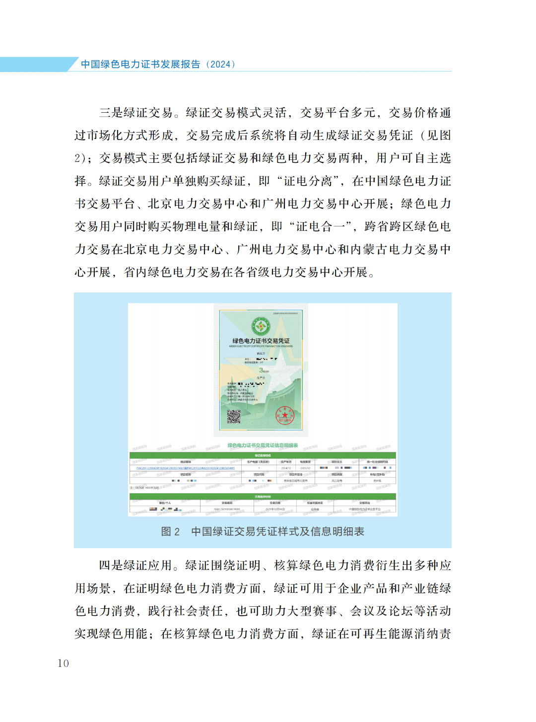 國家能源局 | 《中國綠色電力證書發(fā)展報(bào)告（2024）》